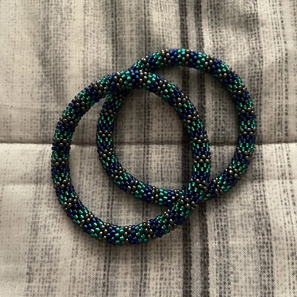 SASHKA CO. beaded bracelets handcrafted in Nepal.